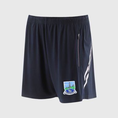 O’Neills Fermanagh GAA Sedona Shorts Navy / Pink with official crest