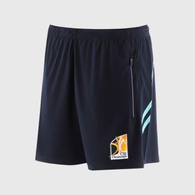 O’Neills Kilkenny GAA Sedona Shorts Navy / Green with official crest