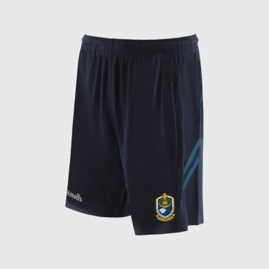 O’Neills Roscommon GAA Sedona Shorts Navy / Blue with official crest