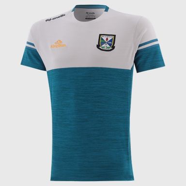 O'Neills Cavan GAA Kids' Sedona T-Shirt Blue / White / Blue