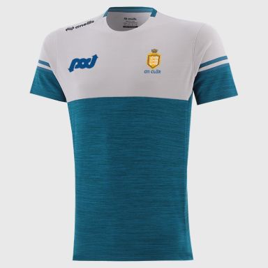 O'Neills Clare GAA Kids' Sedona T-Shirt Blue / White / Blue