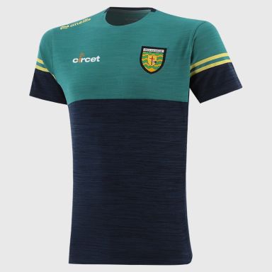 O’Neills Donegal GAA Sedona T-Shirt Navy with official crest