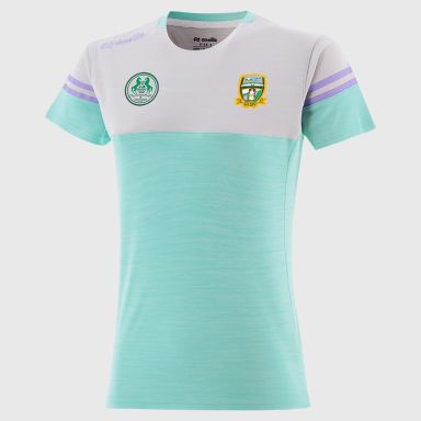 O’Neills Meath GAA Sedona T-Shirt Green with official crest