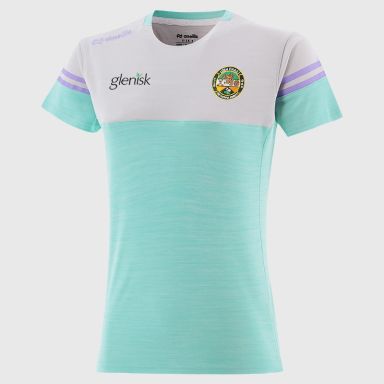O’Neills Offaly GAA Sedona T-Shirt Green with official crest
