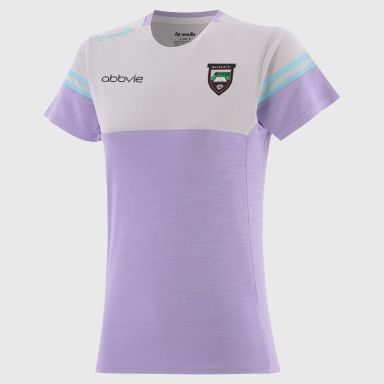 O’Neills Sligo GAA Kids' Sedona T-Shirt Purple with official crest