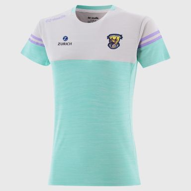 O’Neills Wexford GAA Kids' Sedona T-Shirt Green with official crest