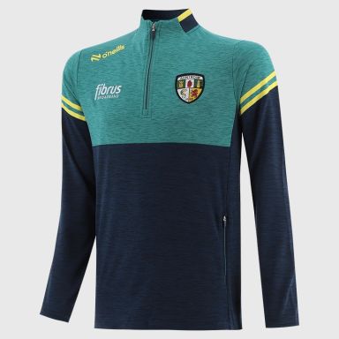 O’Neills Antrim GAA Sedona Half Zip Top Navy with official crest