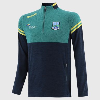 O’Neills Fermanagh GAA Sedona Half Zip Top Navy with official crest
