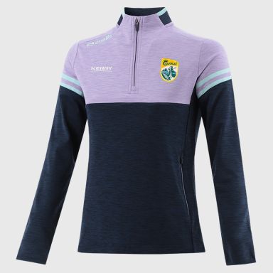 Kerry GAA Women's Sedona Brushed Half Zip Top Marine from O’Neills.