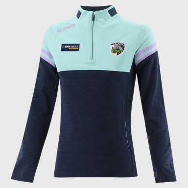 Laois GAA Women's Sedona Brushed Half Zip Marine from O’Neills.