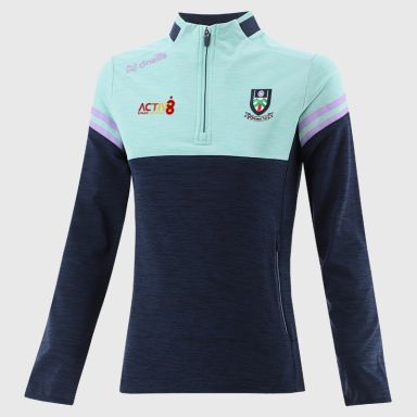 O'Neills Monaghan GAA Women's Sedona Brushed Half Zip Top Marine