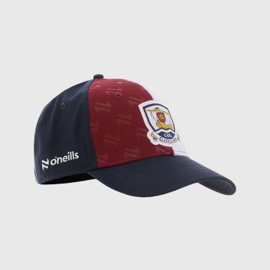 Navy Galway GAA baseball cap with Galway GAA crest on the front by O’Neills.