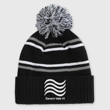 Severn Vale VI Form Bluestack Bobble Hat