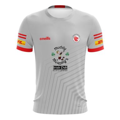 Singapore Gaelic Lions 2022 Short Sleeve Training Top (Light Grey)