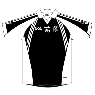 Starlights GFC Santry Kids' Jersey (Black / White)