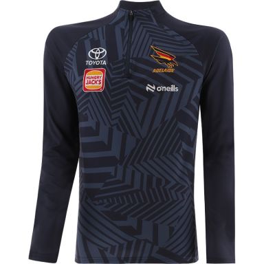 O'Neills Adelaide Crows Shaw Brushed Half Zip Top Marine / Red
