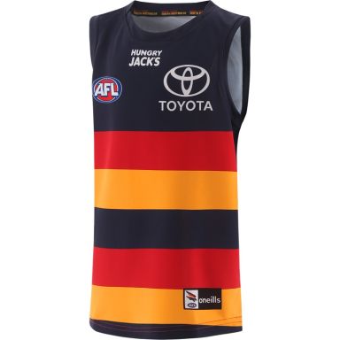 O'Neills Adelaide Crows Kids' Home Replica Guernsey Marine / Amber