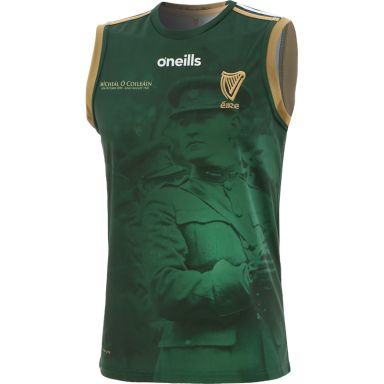 O'Neills Michael Collins Commemoration Vest Green