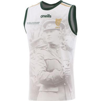 O'Neills Michael Collins Commemoration Vest White