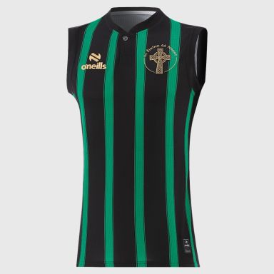 Black Men's Celtic Cross Heritage Vest exclusive to O’Neills.