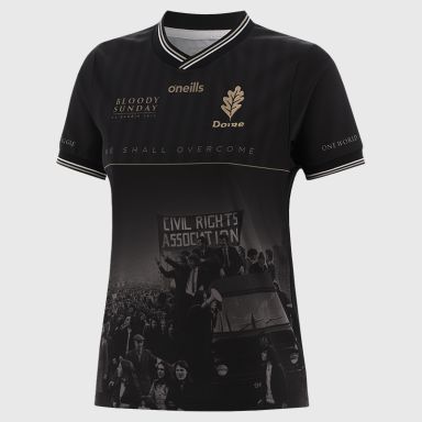 Black O’Neills Derry Bloody Sunday Commemoration Jersey.