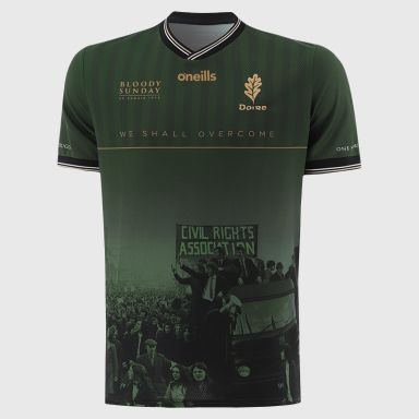 Green O’Neills Derry Bloody Sunday Commemoration Jersey.