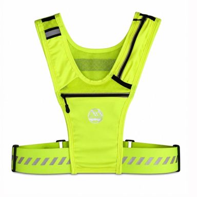 Yellow Six Peaks Lightweight Running Vest from O'Neills.