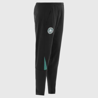 O'Neills Cliftonville FC Kids' Enzo Brushed Skinny Pants Black / Green / White