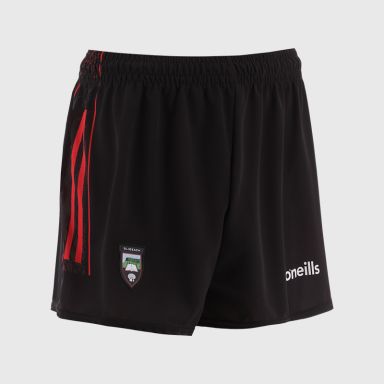 Black Sligo GAA Goalkeeper Shorts with stripe detail on leg by O’Neills.