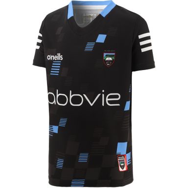 Black Sligo GAA Short Sleeve Training Top from ONeills.