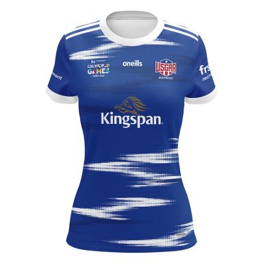 Southeast GAA Blue Keeper GAA World Games Women's Fit Jersey