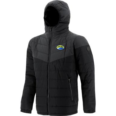 Southern Beaches Rugby Men's Maddox Hooded Padded Jacket Black