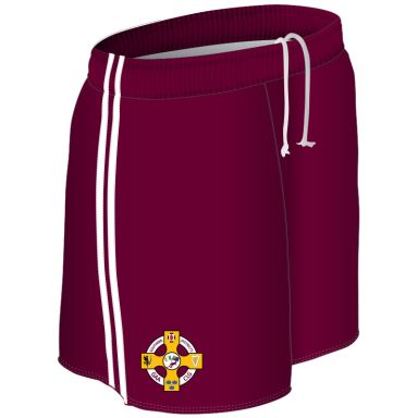 Southern Districts Mourne Shorts Maroon