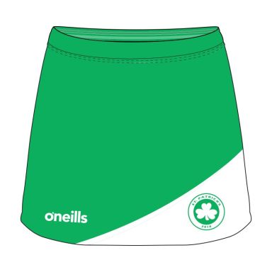 St. Patricks Drum Printed Skort