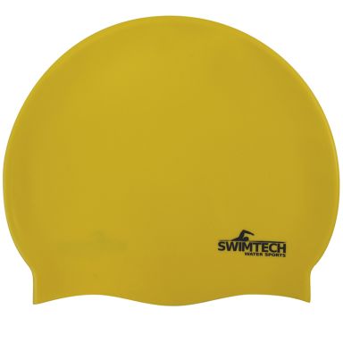 Yellow St. Edward’s College Silicone Swim Cap from O’Neills.