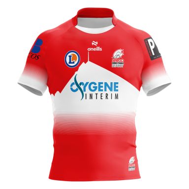 Stado Tarbes Pyrénees Rugby Rugby Match Tight Fit Jersey