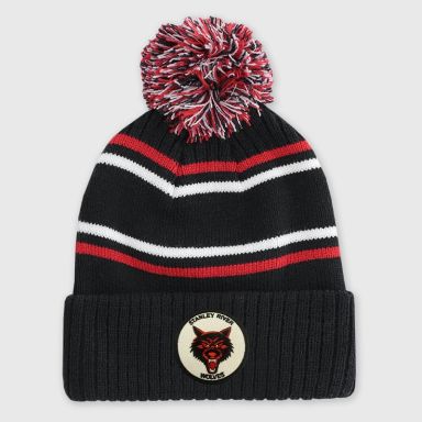 Stanley River Wolves Bluestack Bobble Hat