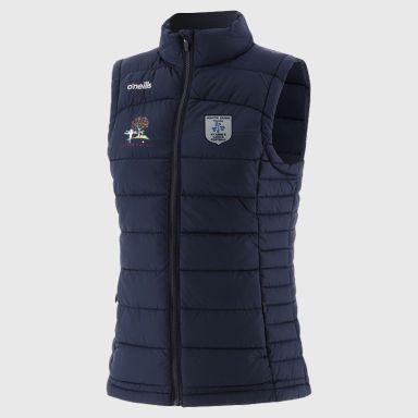 St. Annes Ladies Football Club Women's Ash Lightweight Padded Gilet