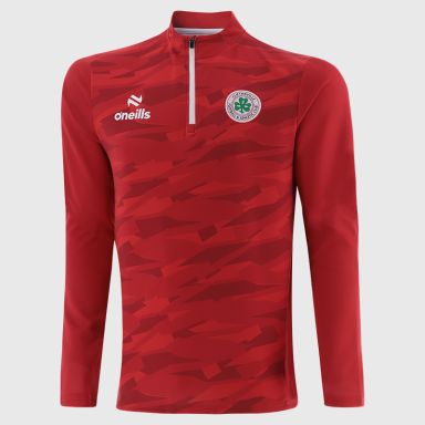 Cliftonville FC Men's Sub X Brushed Half Zip Red from O’Neills