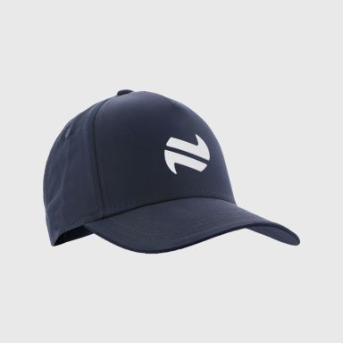 Navy baseball cap with protective peak and White O’Neills embroidered logo.