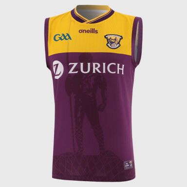 Purple O’Neills Wexford GAA Kids' Home Vest 2026 by O’Neills.