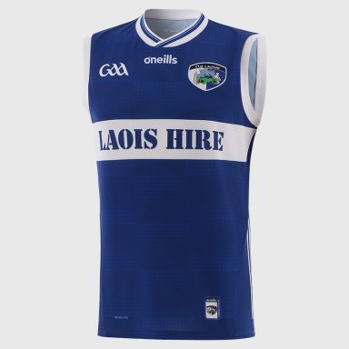 Blue O’Neills Laois GAA Home Vest 2026 by O’Neills.