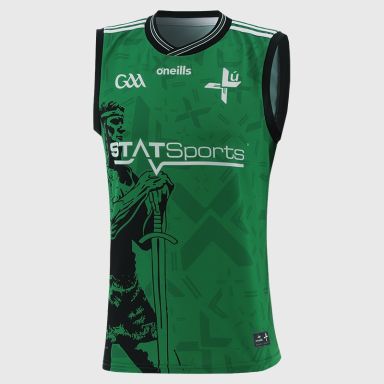 Green O’Neills Louth GAA Kids' Goalkeeper Vest 2026 by O’Neills.
