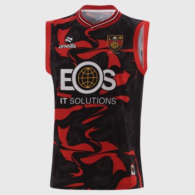 Black Down GAA Training Vest 2025 by O’Neills.