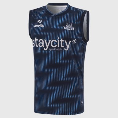 Navy O’Neills Dublin GAA Kids' Training Vest 2026 by O’Neills.