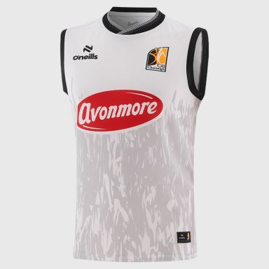 White O’Neills Kilkenny GAA Training Vest 2026 by O’Neills.