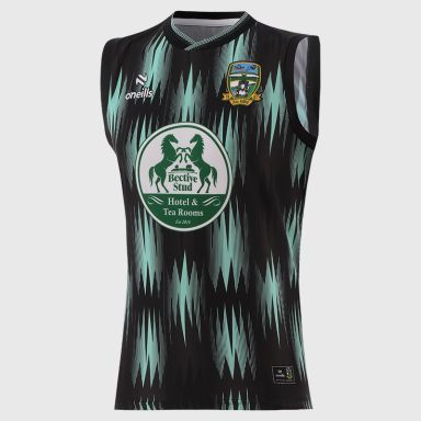 Black O’Neills Meath GAA Kids' Training Vest 2026 by O’Neills.