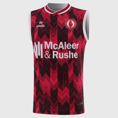 Red O’Neills Tyrone GAA Training Vest 2026 by O’Neills.