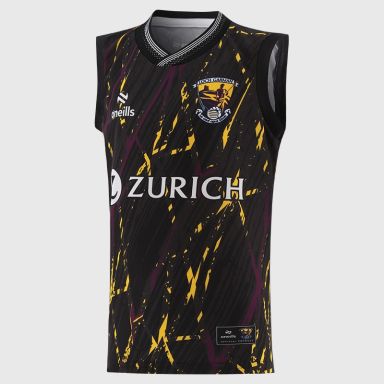 Black O’Neills Kids' Wexford Hurling Training Vest 2026 by O’Neills.