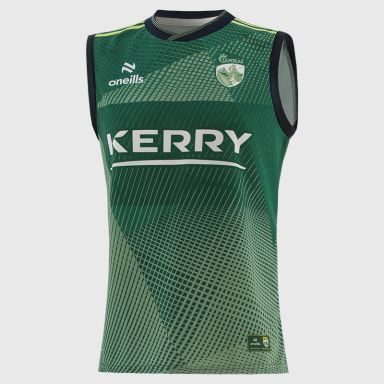 Green O’Neills Kerry GAA Training Vest 2026 by O’Neills.